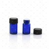 5/8 (2ml) Dram Blue Sample Vial Bottles (pack of 24)