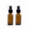60ml Amber Glass Bottle Fine Misting (2pk)