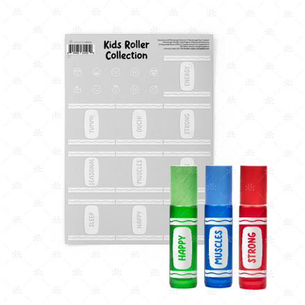 Kids Roller Collection - Label Sheet Labels