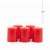 Lipstick Kiss Plastic Roller Bottle Cap (5pk)