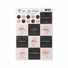 MyMakes : You Are Golden Strengths Blends - Label Sheet