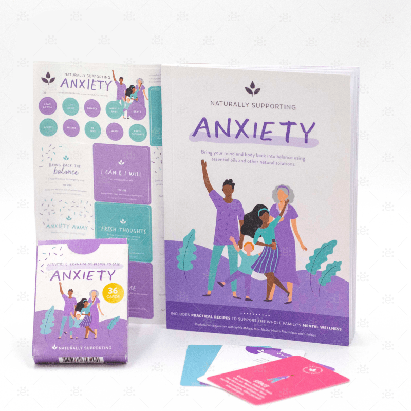 Naturally Supporting Anxiety Bundle Books (Bound)