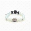 Ophelia : Opalite Gemstone Lava Diffuser Bracelet