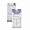 Quick Reference Guide to Balancing Chakras Using Essential Oils rack card (25 pack) - 2 Sided