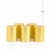 Yellow/Gold Metallic Roller Bottle Cap (5pk)