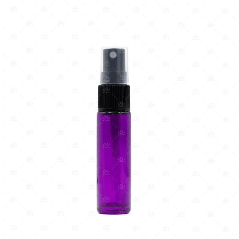10Ml Purple Glass Spray Bottle (5 Pack)