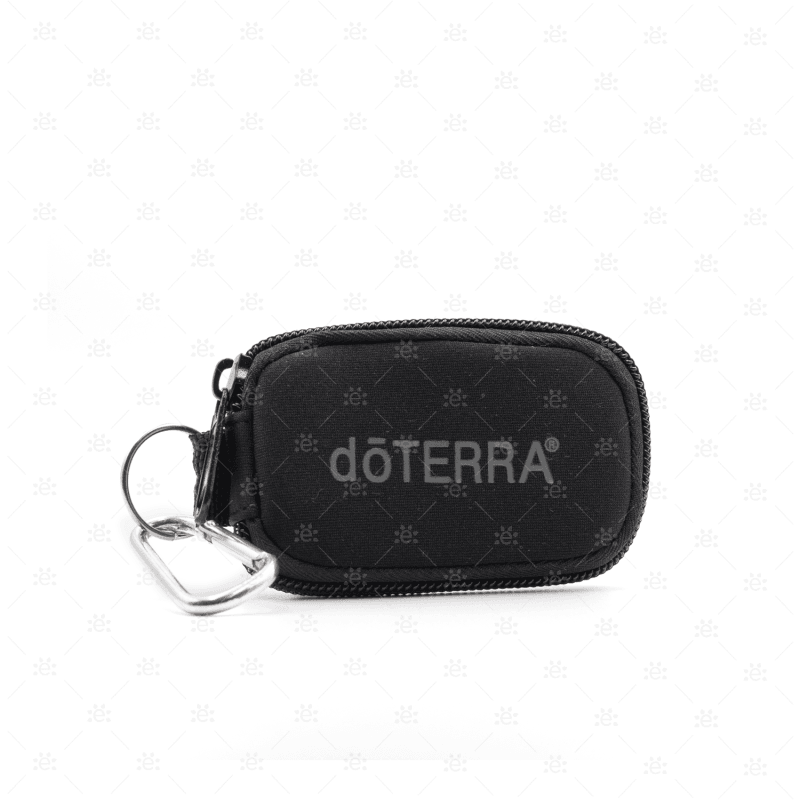 Black - Doterra Branded Key Chain Case