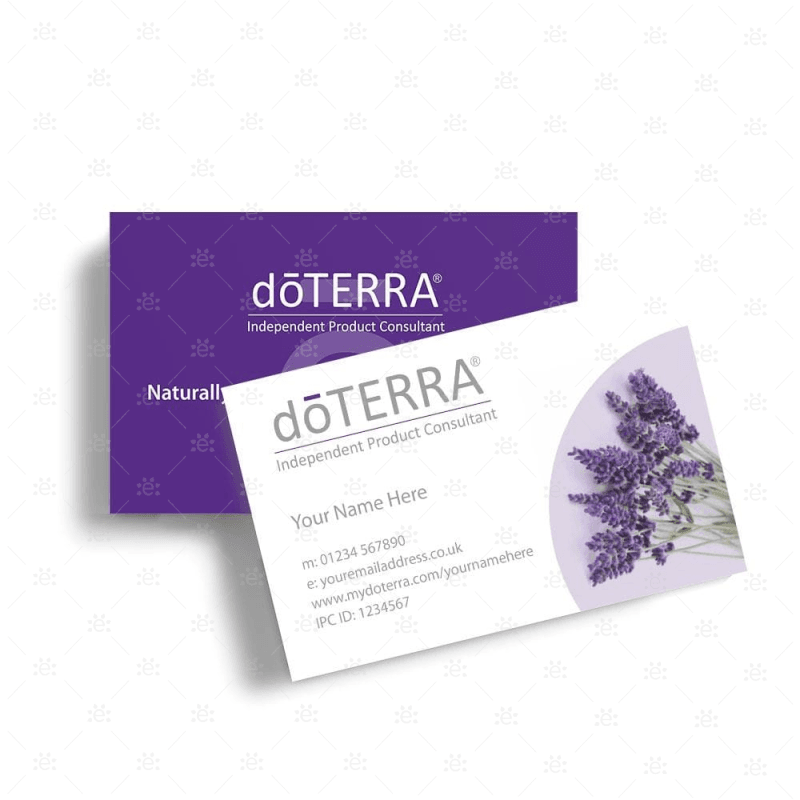 Doterra Business Cards - Design 7D