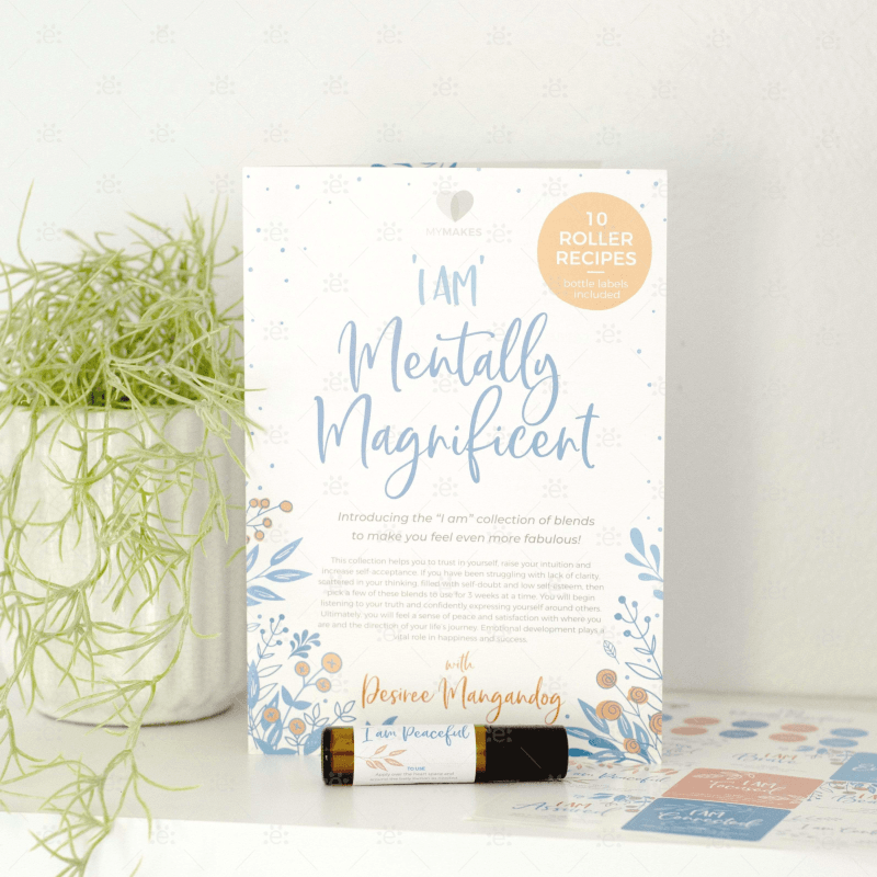 Mymakes:  I Am Mentally Magnificent - Label Sheet Labels